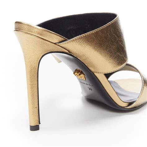 medusa dea versace|versace medusa detail round heels.